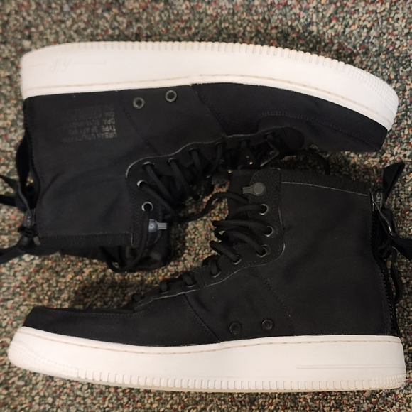 Nike SF AF1 Mid, Black Anthracite White, Size 11 - Picture 3 of 5